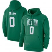Felpa con Cappuccio Jayson Tatum Boston Celtics 2019-20 Verde