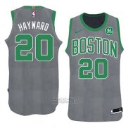 Maglia Boston Celtics Gordon Hayward Natale 2018 Verde