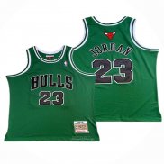 Maglia Chicago Bulls Michael Jordan #23 Throwback Verde
