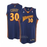 Maglia Golden State Warriors Stephen Curry #30 Retro Blu