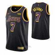 Maglia Los Angeles Lakers Carmelo Anthony #7 Earned Nero