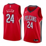 Maglia New Orleans Pelicans Tony Allen #24 Statement 2018 Rosso