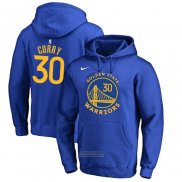 Felpa con Cappuccio Stephen Curry Golden State Warriors Blu5