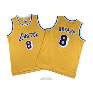 Maglia Bambino Los Angeles Lakers Kobe Bryant #8 Icon 2018-19 Giallo