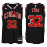 Maglia Chicago Bulls Kris Dunn #32 Alternate 2017-18 Nero
