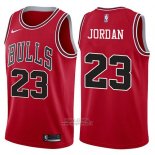 Maglia Chicago Bulls Michael Jordan #23 2017-18 Rosso
