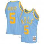Maglia Los Angeles Lakers Robert Horry #5 Mitchell & Ness 2001-02 Blu