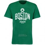 Maglia Manica Corta Boston Celtics Verde 2019 NBA Playoffs Rise