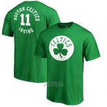 Maglia Manica Corta Kyrie Irving Boston Celtics Verde2