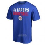 Maglia Manica Corta Los Angeles Clippers Blu5