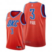 Maglia Oklahoma City Thunder Chris Paul #3 Statement Arancione