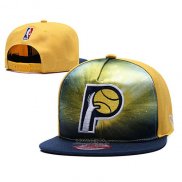 Cappellino Indiana Pacers Snapback Blu Giallo