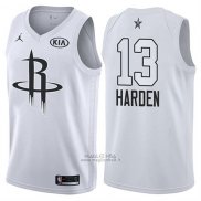 Maglia All Star 2018 Houston Rockets James Harden #13 Bianco