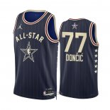 Maglia All Star 2024 Dallas Mavericks Luka Doncic #77 Blu