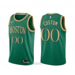 Maglia Boston Celtics Personalizzate Citta 2019-20 Verde