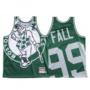 Maglia Boston Celtics Tacko Fall #99 Mitchell & Ness Big Face Verde