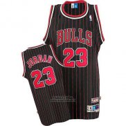 Maglia Chicago Bulls Michael Jordan #23 Throwback Nero