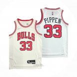 Maglia Chicago Bulls Scottie Pippen #33 Association 2021 Bianco