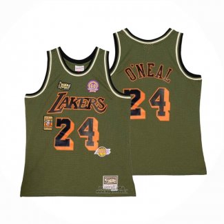 Maglia Los Angeles Lakers Kobe Bryant #24 Mitchell & Ness Verde