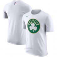 Maglia Manica Corta Boston Celtics Bianco Citta