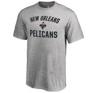 Maglia Manica Corta New Orleans Pelicans Grigio3