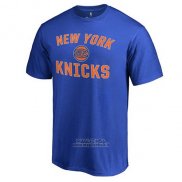 Maglia Manica Corta New York Knicks Blu4