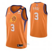Maglia Phoenix Suns Chris Paul #3 Statement 2021 Arancione