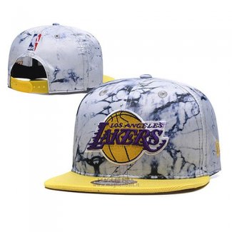 Cappellino Los Angeles Lakers Snapback Giallo