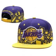 Cappellino Los Angeles Lakers Viola Giallo