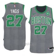 Maglia Boston Celtics Daniel Theis Natale 2018 Verde