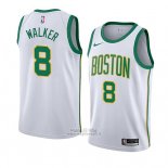 Maglia Boston Celtics Kemba Walker #8 Citta 2019-20 Bianco