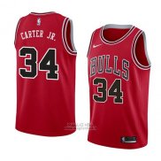 Maglia Chicago Bulls Wendell Carter Jr. #34 Icon 2018 Rosso