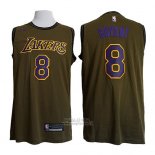 Maglia Los Angeles Lakers Kobe Bryant #8 Verde