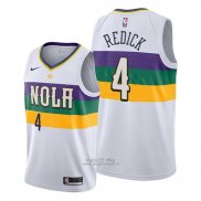 Maglia New Orleans Pelicans J.j. Rossoick #4 Citta Bianco