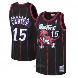 Maglia Toronto Raptors Vince Carter #15 Mitchell & Ness 1998-99 Nero