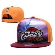 Cappellino Cleveland Cavaliers Snapback Arancione Rosso