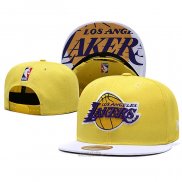Cappellino Los Angeles Lakers 9FIFTY Snapback Giallo Bianco
