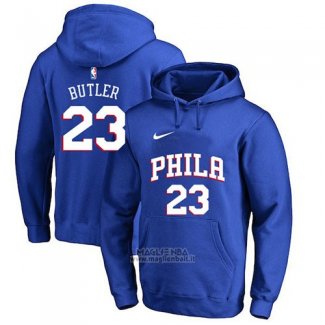 Felpa con Cappuccio Jimmy Butler Philadelphia 76ers Blu