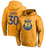 Felpa con Cappuccio Stephen Curry Golden State Warriors Giallo The Bay
