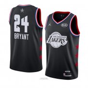 Maglia All Star 2019 Los Angeles Lakers Kobe Bryant #24 Nero