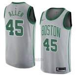 Maglia Boston Celtics Kadeem Allen #45 Citta 2018 Grigio