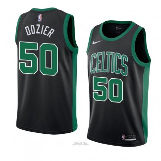Maglia Boston Celtics P. J. Dozier #50 Citta 2018-19 Grigio