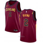 Maglia Cleveland Cavaliers Kyrie Irving #2 Icon 2018 Rosso