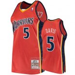 Maglia Golden State Warriors Baron Davis 2009-10 Hardwood Classics Arancione