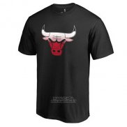 Maglia Manica Corta Chicago Bulls Nero4