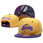 Cappellino Los Angeles Lakers Giallo Viola