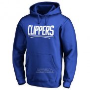 Felpa con Cappuccio Los Angeles Clippers Blu2