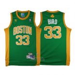 Maglia Boston Celtics Larry Bird #33 Retro Verde2