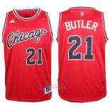 Maglia Chicago Bulls Jimmy Butler #21 Retro Rosso