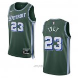 Maglia Detroit Pistons Jaden Ivey #23 Citta 2022-23 Verde